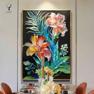 Tranh Khảm Ngọc Trai