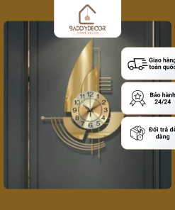 Đồng hồ thuyền buồm decor